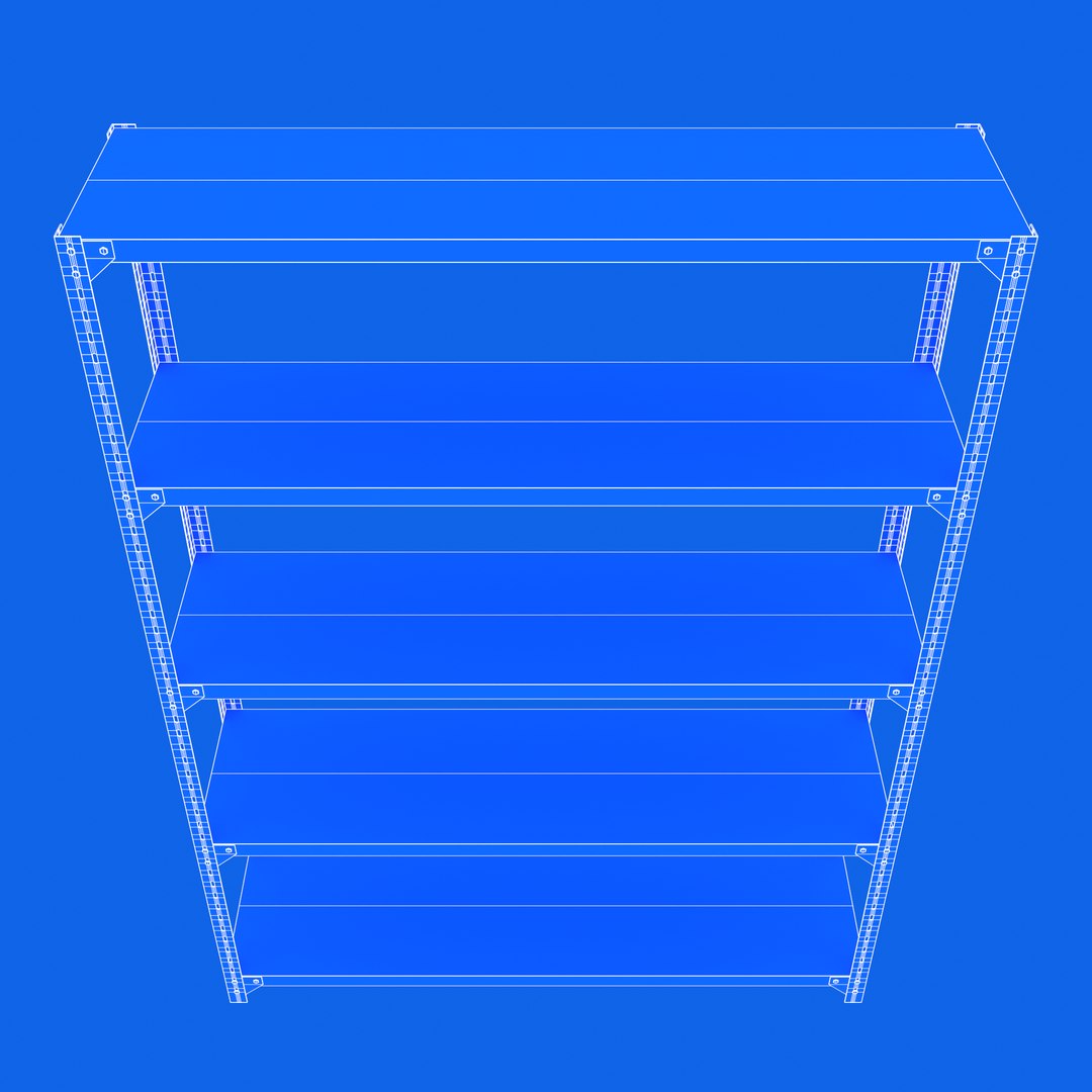 3D model storage rack - TurboSquid 1613569