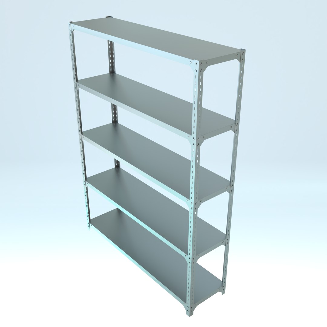 3D Model Storage Rack - TurboSquid 1613569