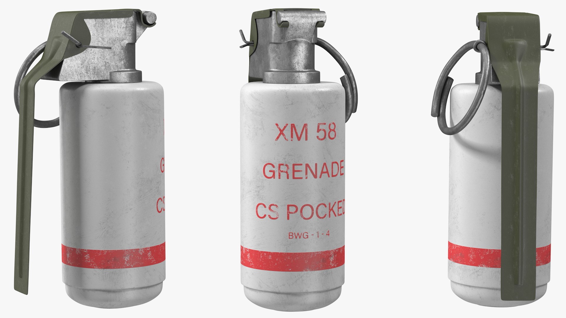 3D xm58 riot control cs - TurboSquid 1627971