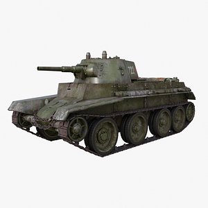 Tank BT 7 Soviet Mental Ray
