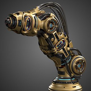 Robot Arm 2 Advanced - Rigged 3D