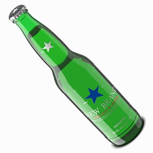 Bottle Beer Green