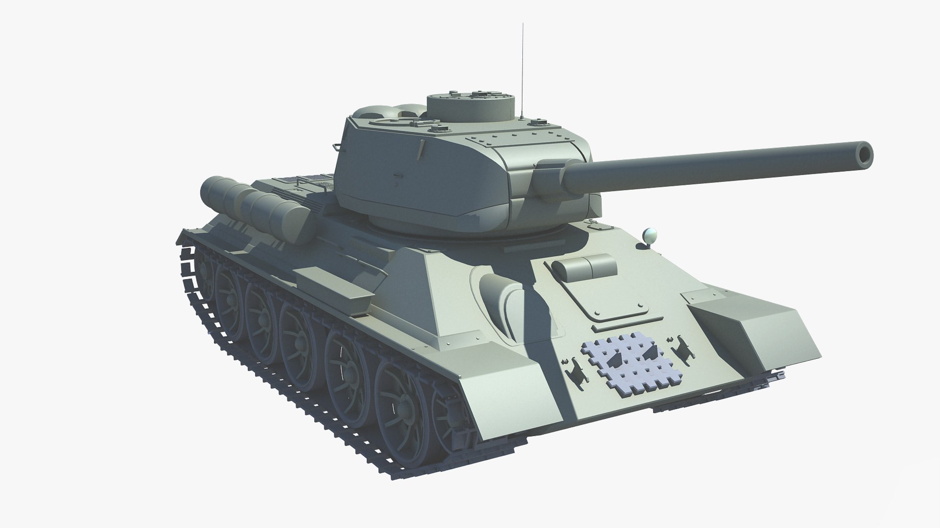 3D Model T-34-85 - TurboSquid 2008495
