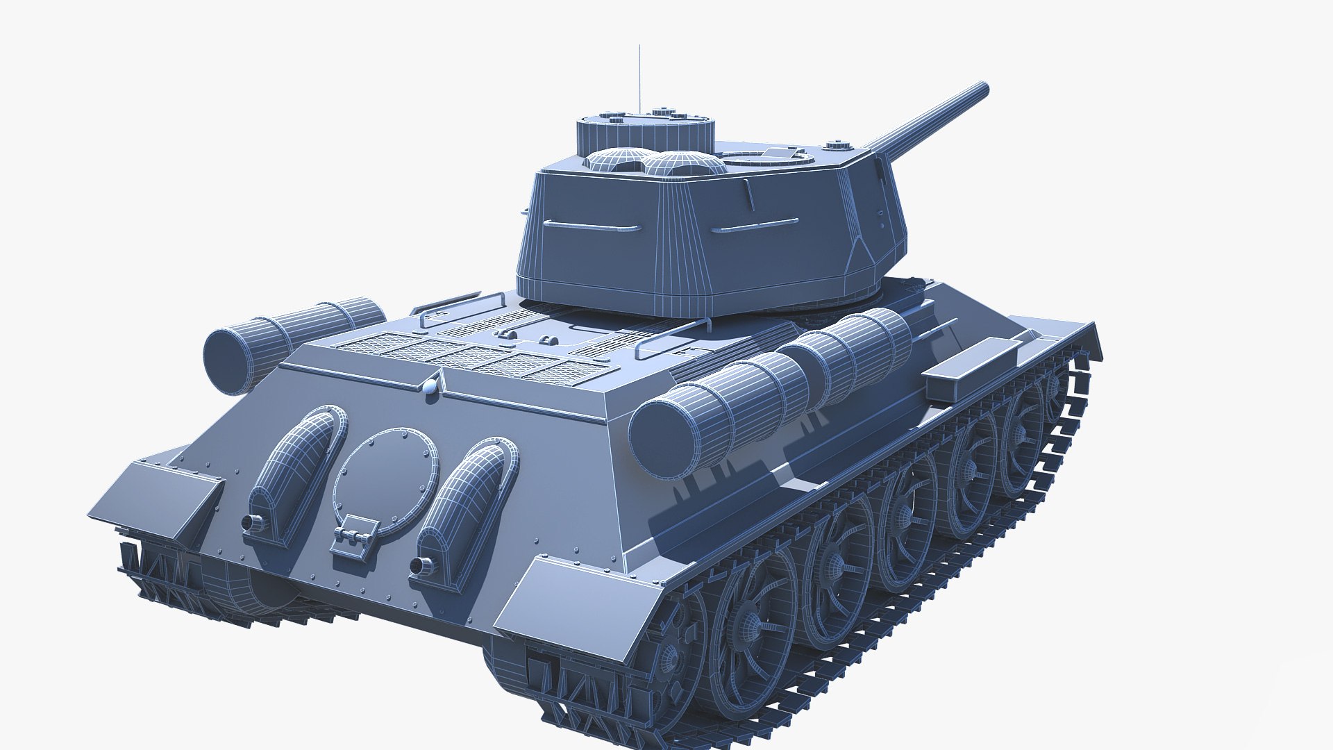 3D Model T-34-85 - TurboSquid 2008495