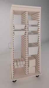 3ds max medical storage cabinet