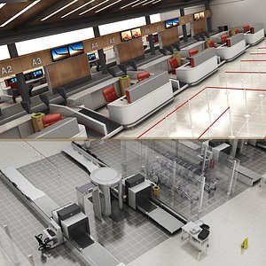 3D check-in security