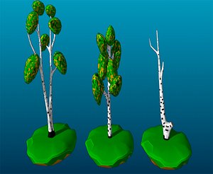 3D model Birch