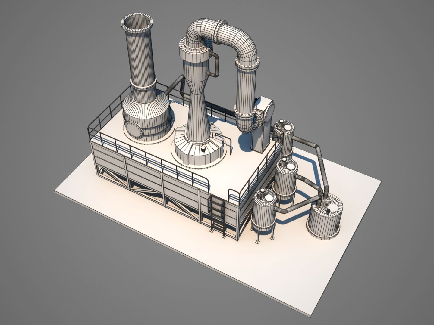 Scrubber Device 3d Max