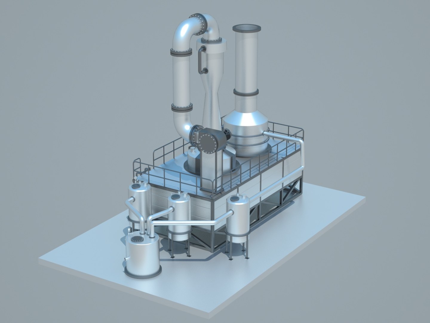 Scrubber Device 3d Max