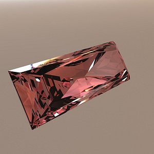 bagette princess cut gem