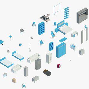 For a residential building - Revit family model