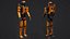 Elysium Droid Orange Skin - Factory Robot