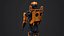 Elysium Droid Orange Skin - Factory Robot