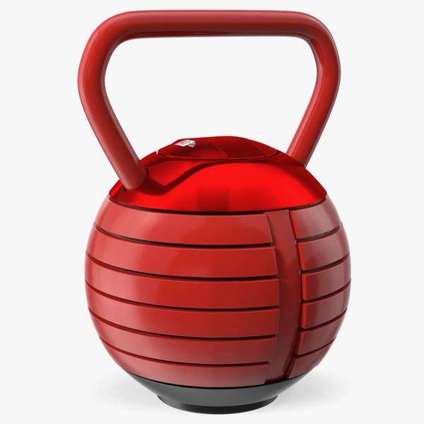 3D Adjustable Kettlebell Red