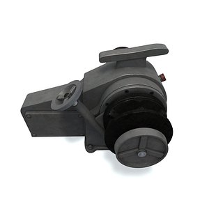 anchor electric winch 3D model