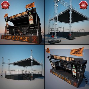 3ds max music stages