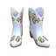 Botas de Cowgirl em Couro Branco