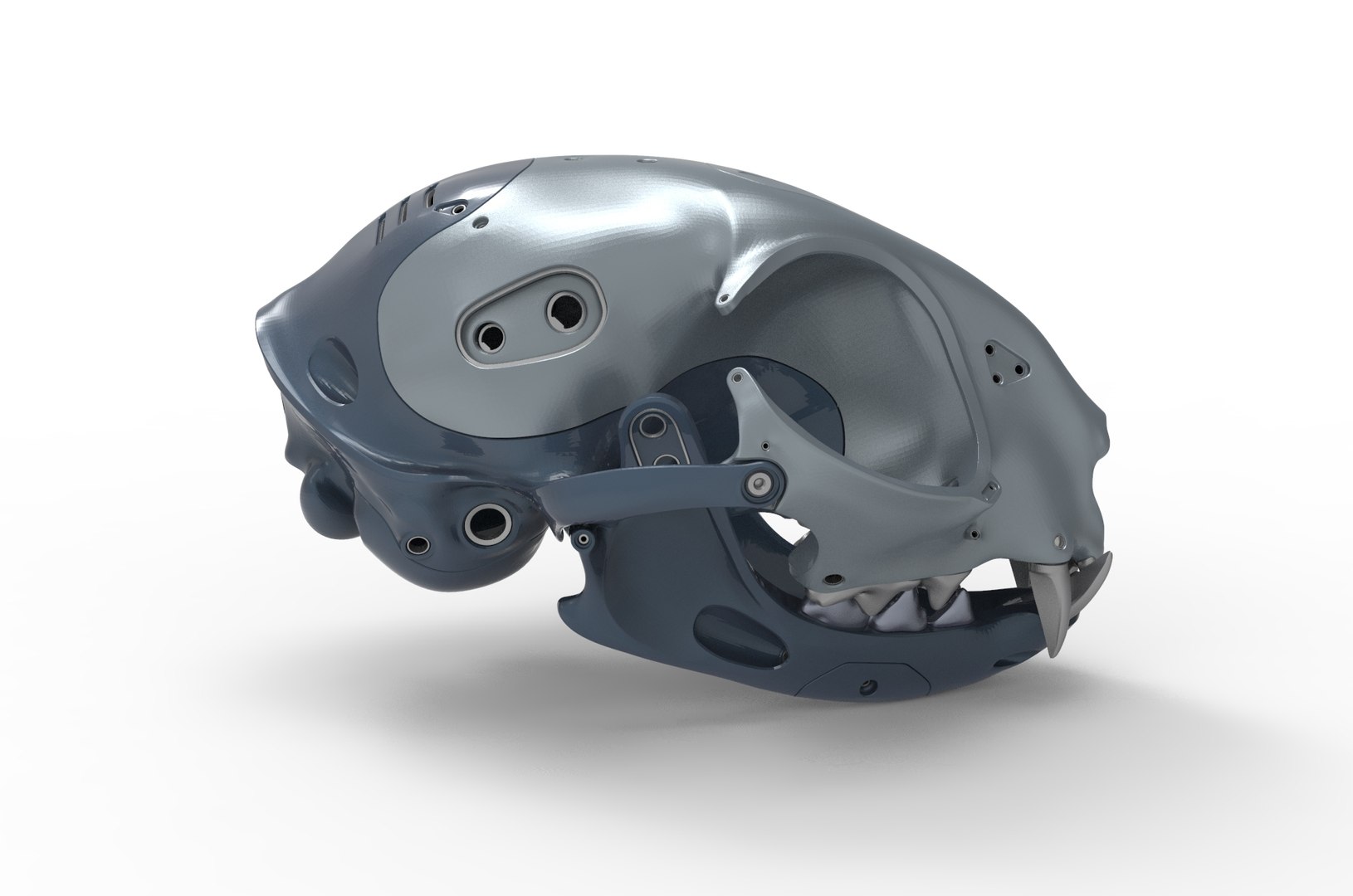 3D Cyborg Cat Skul - TurboSquid 2328437