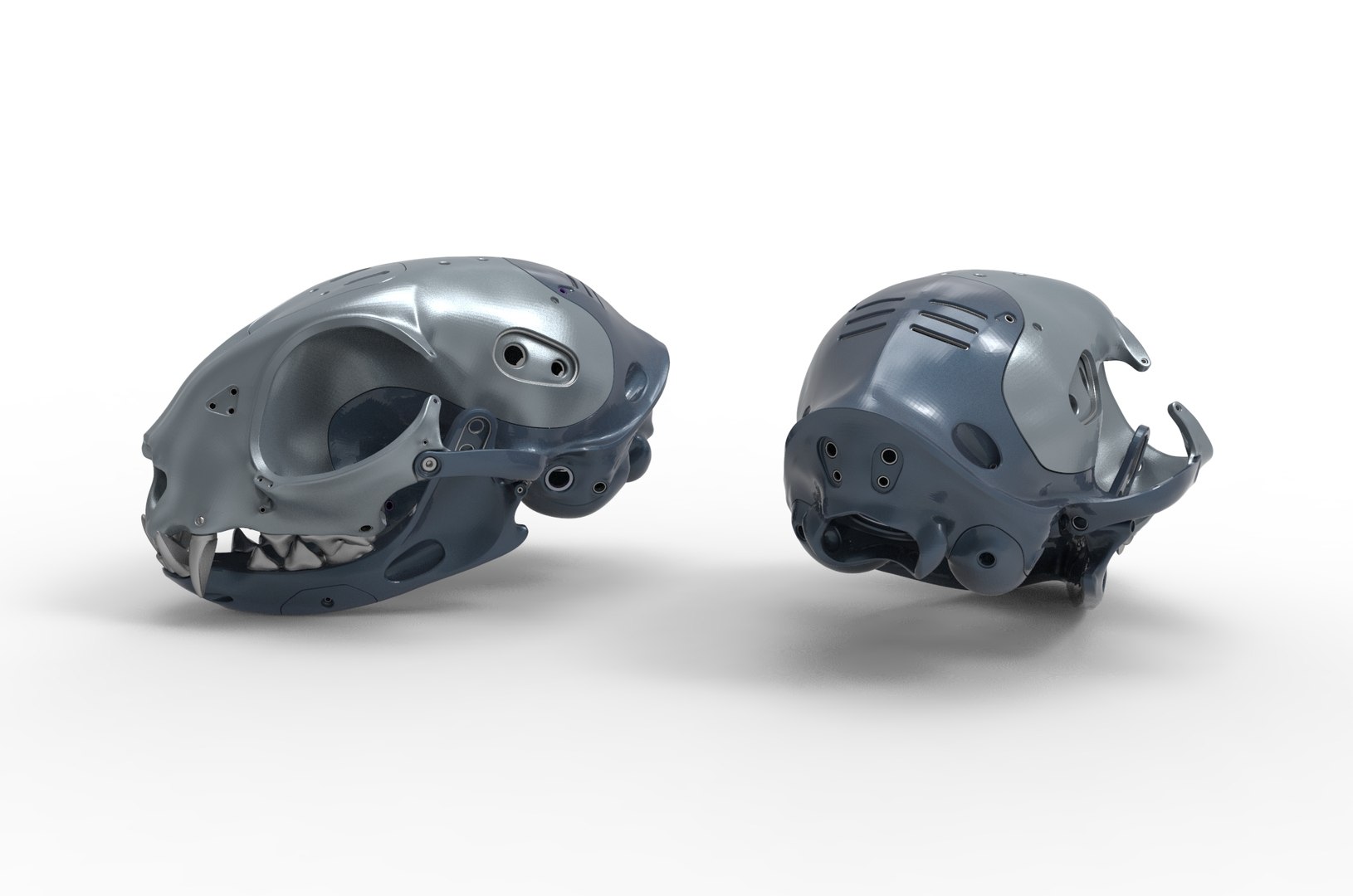 3D Cyborg Cat Skul - TurboSquid 2328437