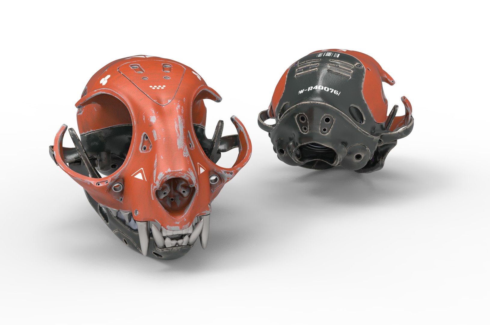 3D Cyborg Cat Skul - TurboSquid 2328437