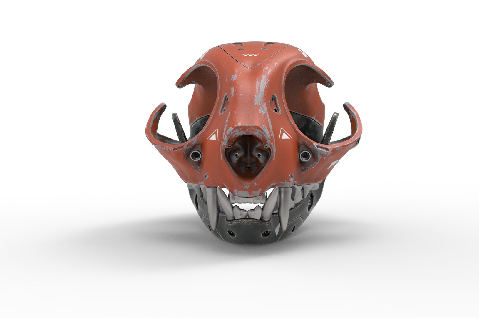 3D Cyborg Cat Skul - TurboSquid 2328437