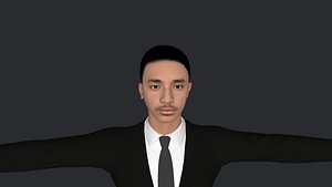 3D Jaden  Smith Hyper Realistic Full Body Fully Rigged 3D Character