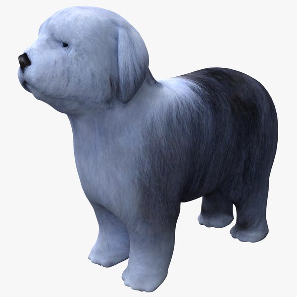 Cão de pastor inglês velho Modelo 3D $18 - .unknown .3ds .blend