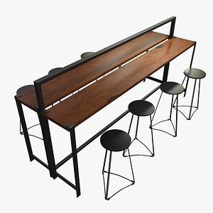 Table & Chair Set 003 8K