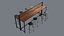 Table & Chair Set 003 8K
