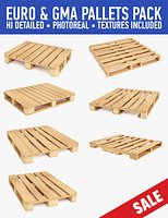 Wood Pallets Pack