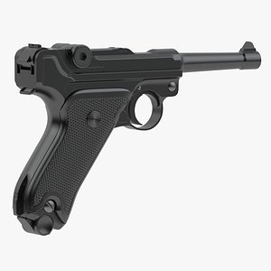 Luger pistol 3D model