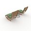3D Sun Lounger 33 model