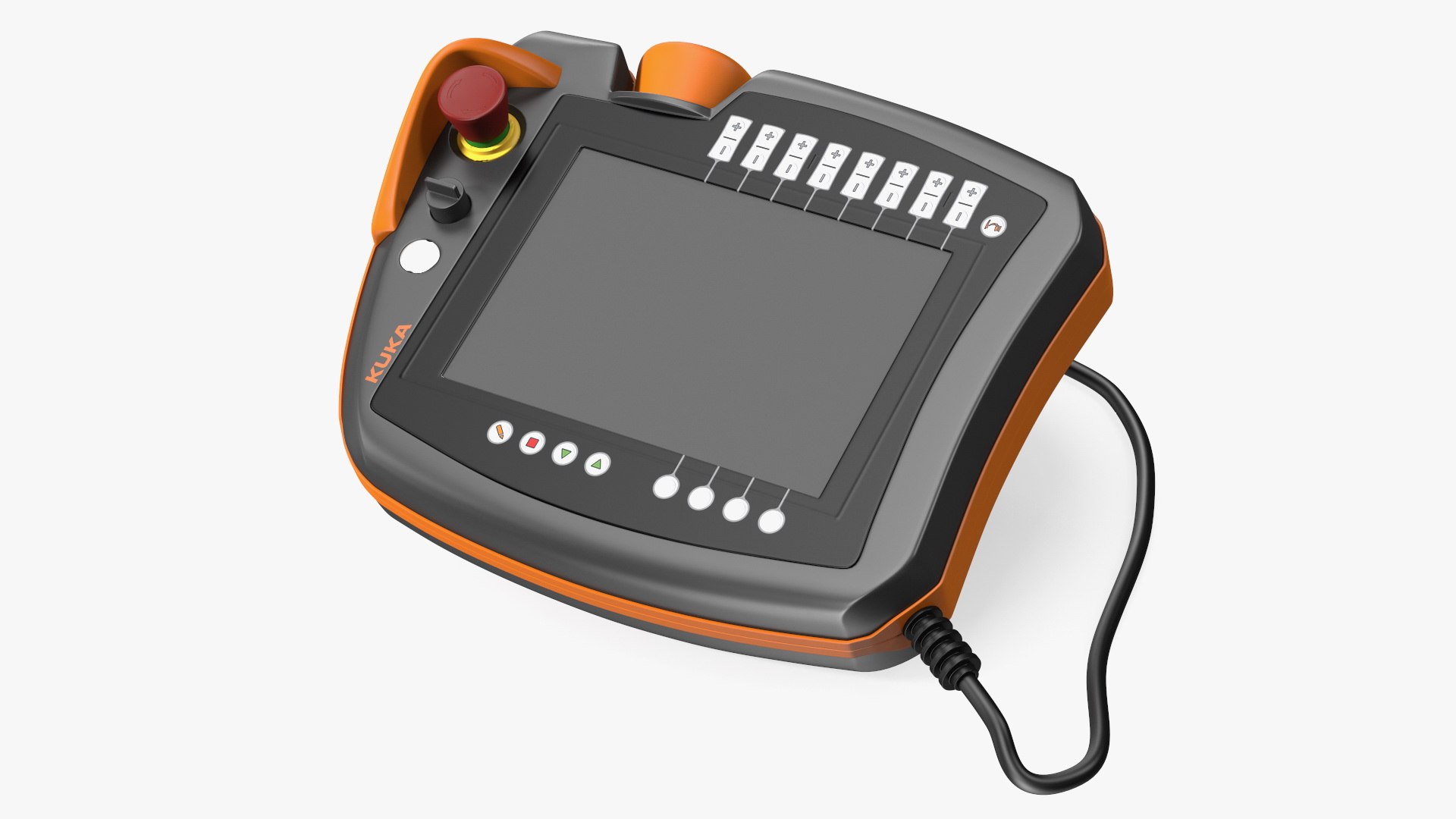 KUKA smartPAD 3D model preview