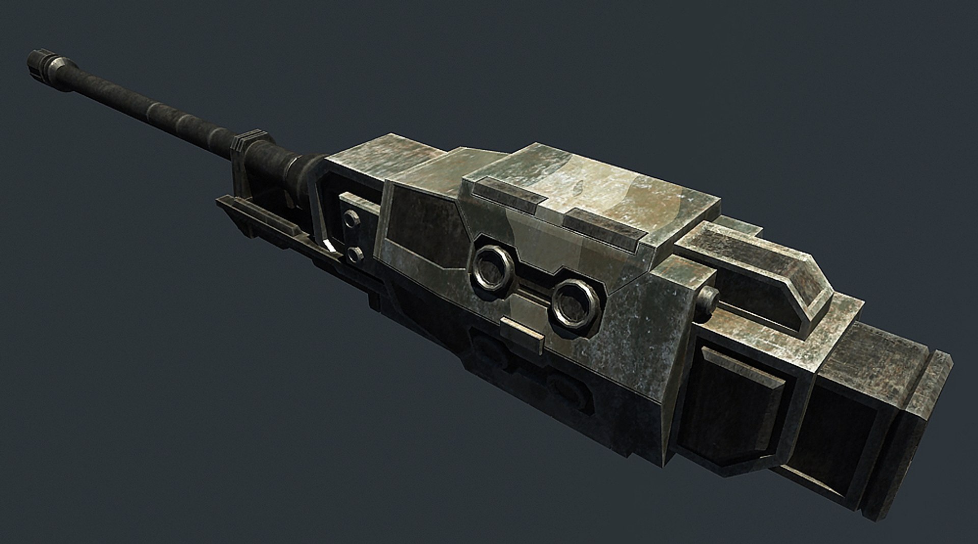 3d Model Of Weapon Gun