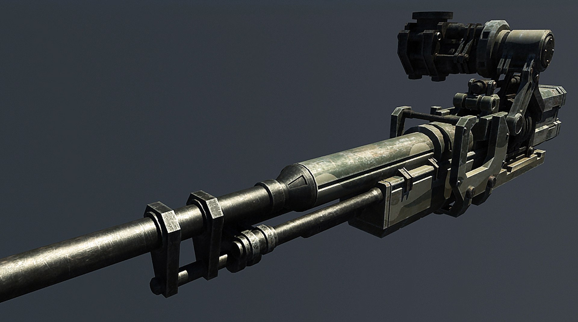 3d Model Of Weapon Gun