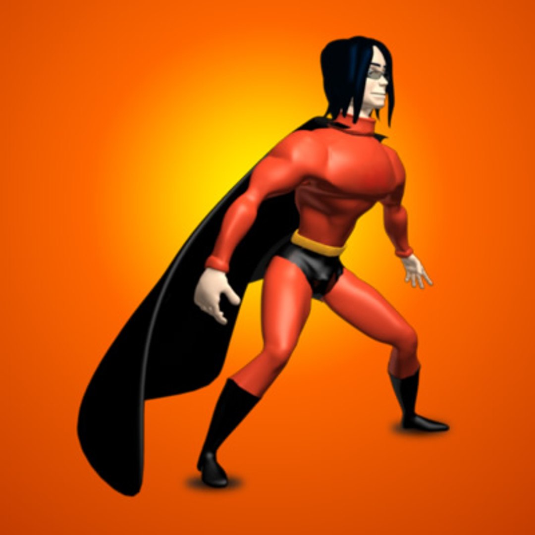 3d Model Hero Character