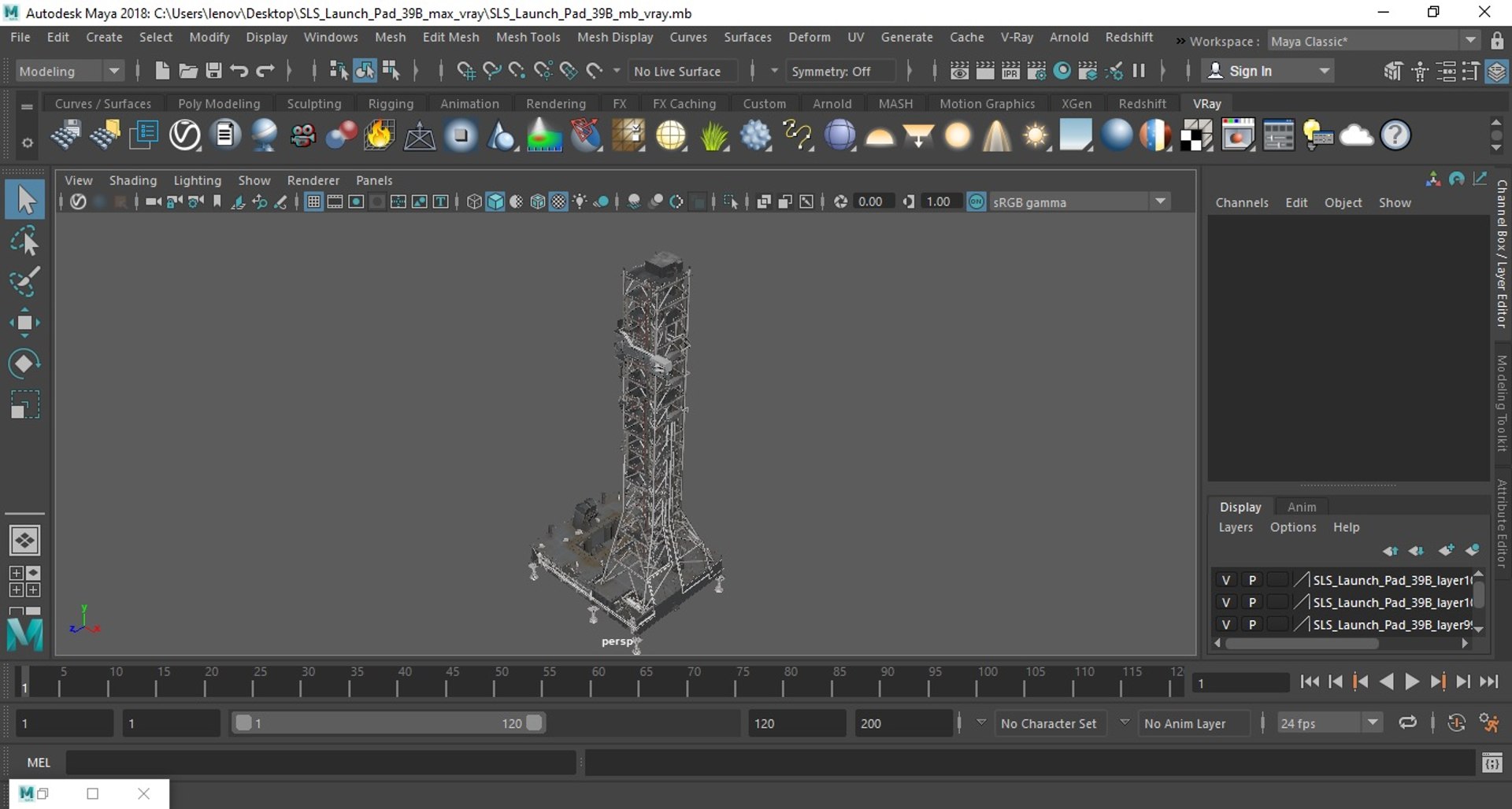 SLS Launch Pad 39B 3D Model - TurboSquid 2311902