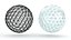 medium ico sphere 3D