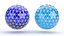 medium ico sphere 3D