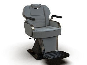 man barber chair 6601-1 3D model