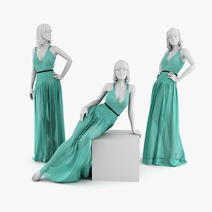 dress mannequin christian 3d model
