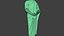 Asian Buddha Stand Act4 3D model