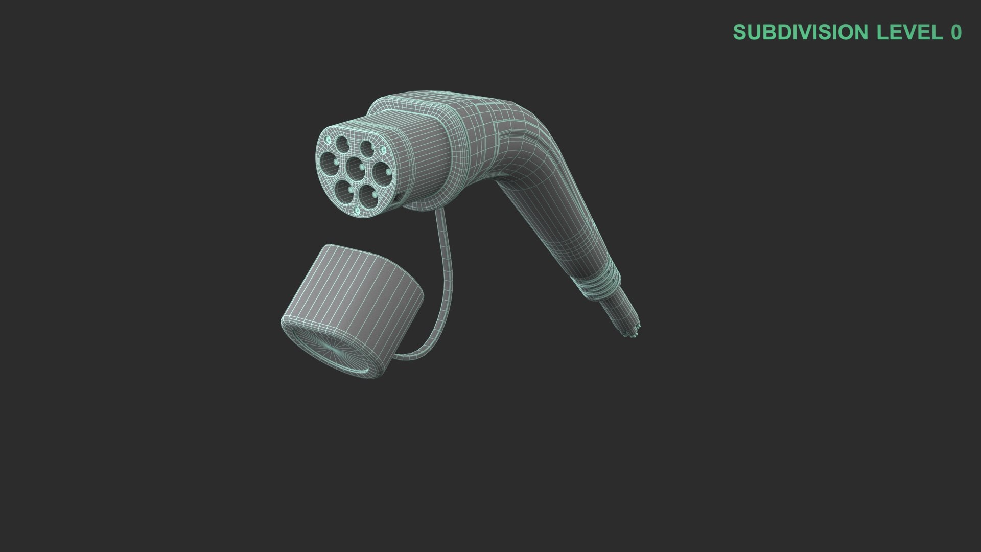 EV Charging Plug 3D model https://p.turbosquid.com/ts-thumb/LW/h8Rvcy/qX/wireframe_0007/jpg/1746553705/1920x1080/fit_q87/f9728c9433287541091988cf228a64311b3fca25/wireframe_0007.jpg