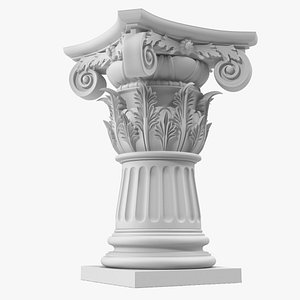 max composite order column pedestal