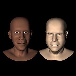 Heads John McCain Barack Obama