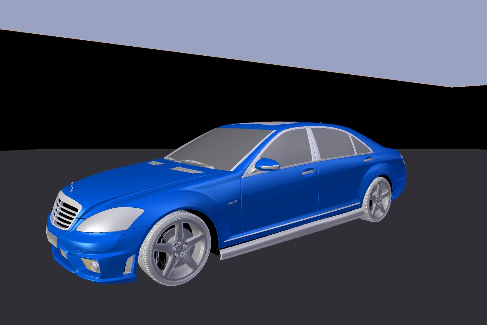 3D Mercedes S65 Model - TurboSquid 1414235