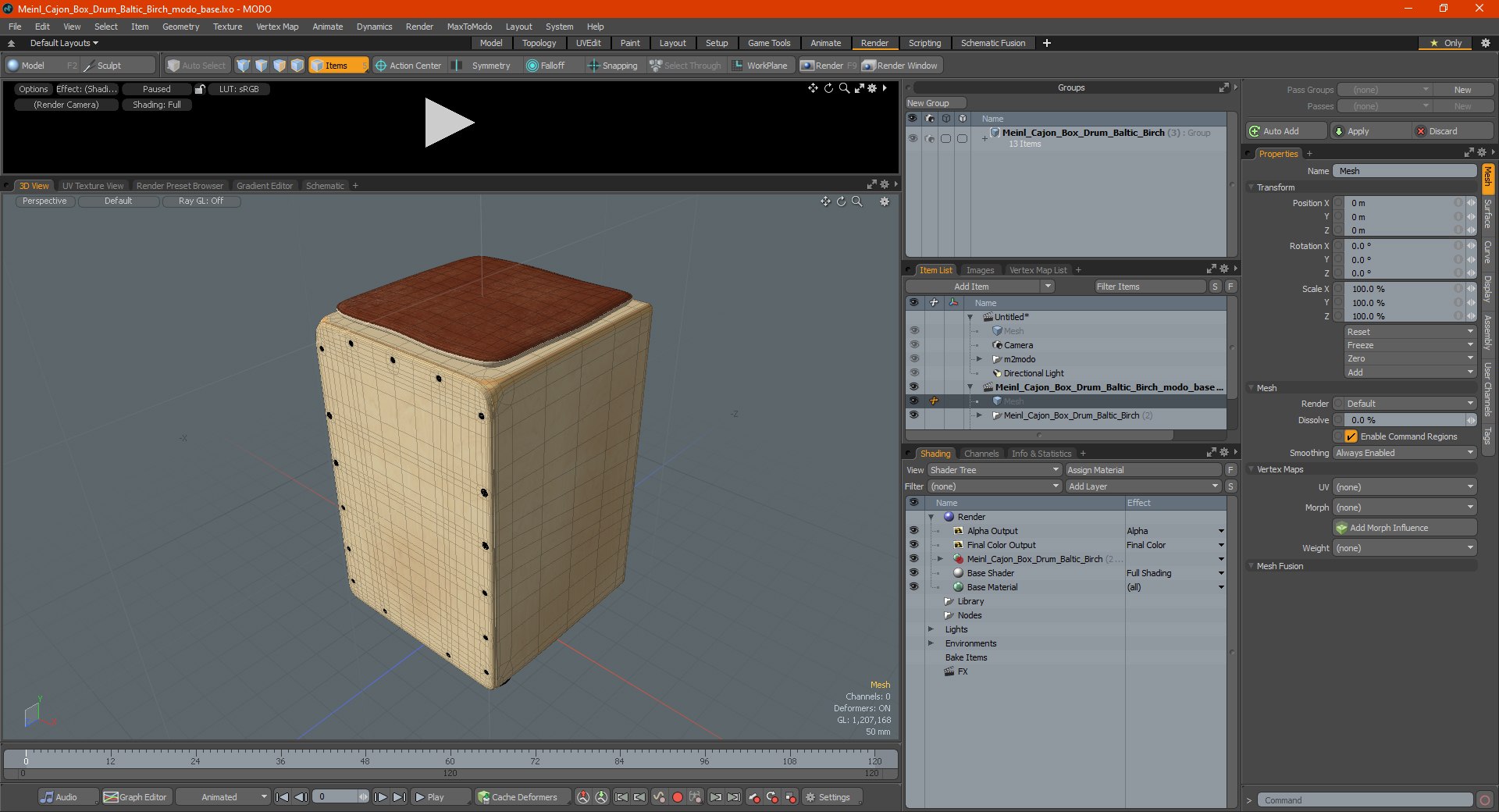 3D meinl cajon box drum https://p.turbosquid.com/ts-thumb/LW/vdmXN4/yI/meinlcajonboxdrumbalticbirchvray3dmodel028/jpg/1611911812/1920x1080/fit_q87/9dbc008e0fbdf7528c29eb183ed355c2f08e556a/meinlcajonboxdrumbalticbirchvray3dmodel028.jpg
