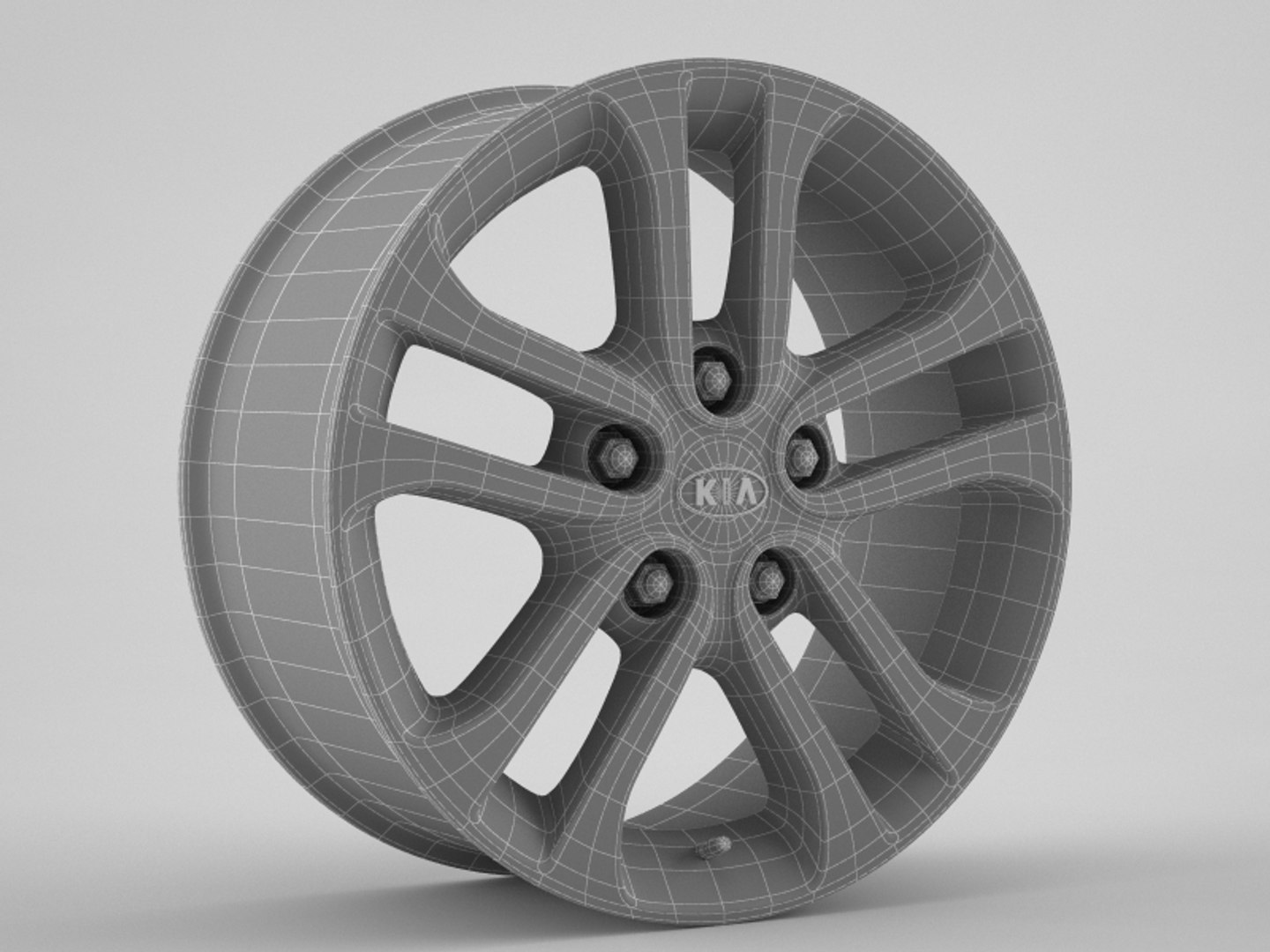 3d model kia ceed rims