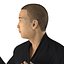 Черный костюм японского каратэ Fighter Pose 3 с ме