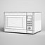 CGAxis Countertop Microwave Oven 11